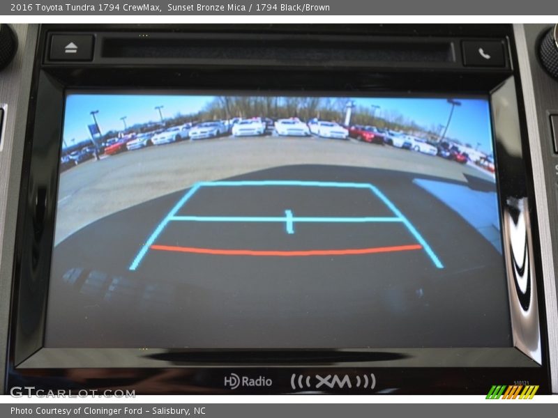 Sunset Bronze Mica / 1794 Black/Brown 2016 Toyota Tundra 1794 CrewMax