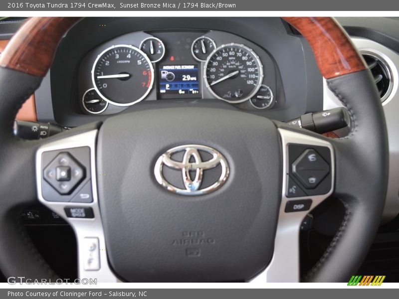  2016 Tundra 1794 CrewMax Steering Wheel