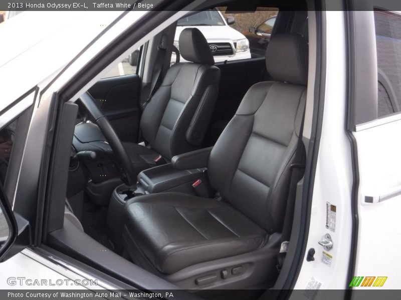 Taffeta White / Beige 2013 Honda Odyssey EX-L