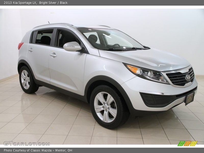 Bright Silver / Black 2013 Kia Sportage LX