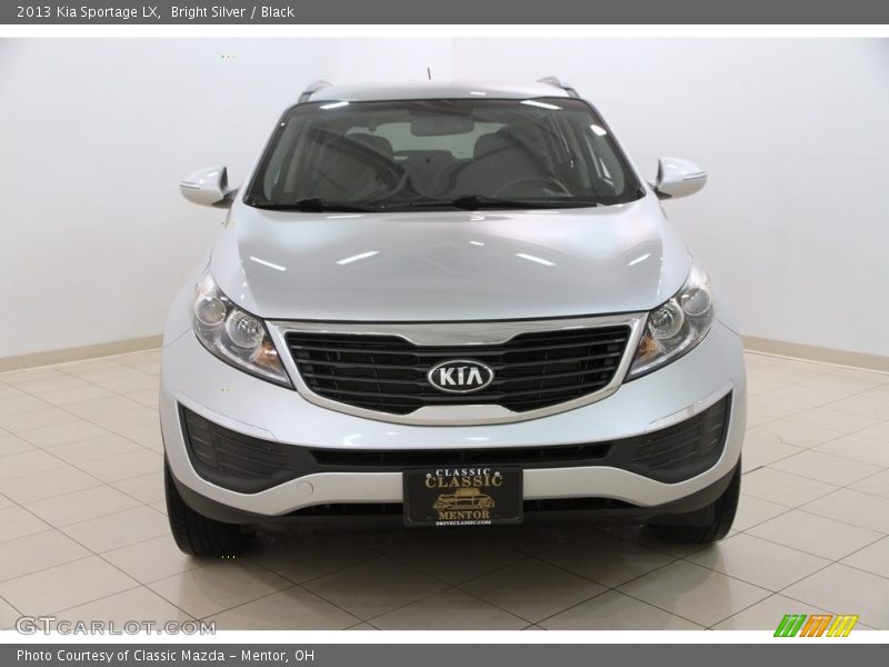 Bright Silver / Black 2013 Kia Sportage LX