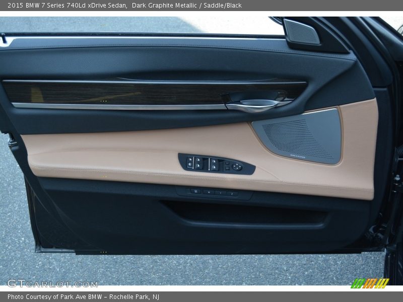 Dark Graphite Metallic / Saddle/Black 2015 BMW 7 Series 740Ld xDrive Sedan