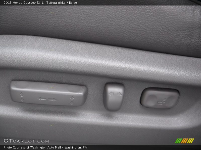 Taffeta White / Beige 2013 Honda Odyssey EX-L