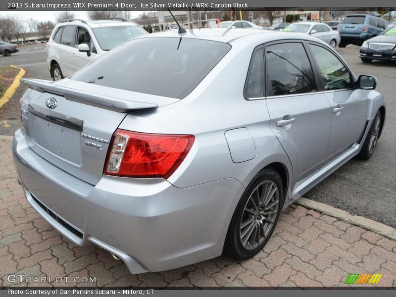 Ice Silver Metallic / WRX Carbon Black 2013 Subaru Impreza WRX Premium 4 Door