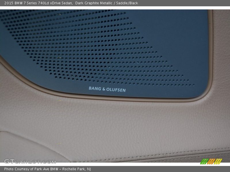 Dark Graphite Metallic / Saddle/Black 2015 BMW 7 Series 740Ld xDrive Sedan