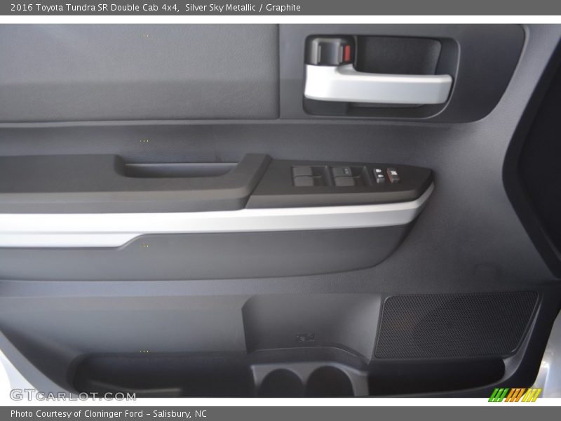 Silver Sky Metallic / Graphite 2016 Toyota Tundra SR Double Cab 4x4