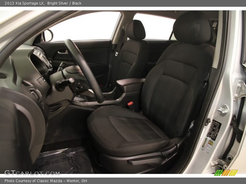 Bright Silver / Black 2013 Kia Sportage LX