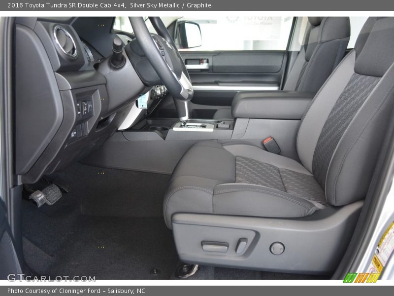 Silver Sky Metallic / Graphite 2016 Toyota Tundra SR Double Cab 4x4