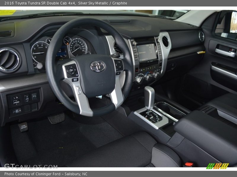 Silver Sky Metallic / Graphite 2016 Toyota Tundra SR Double Cab 4x4