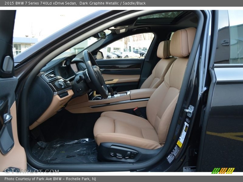 Dark Graphite Metallic / Saddle/Black 2015 BMW 7 Series 740Ld xDrive Sedan