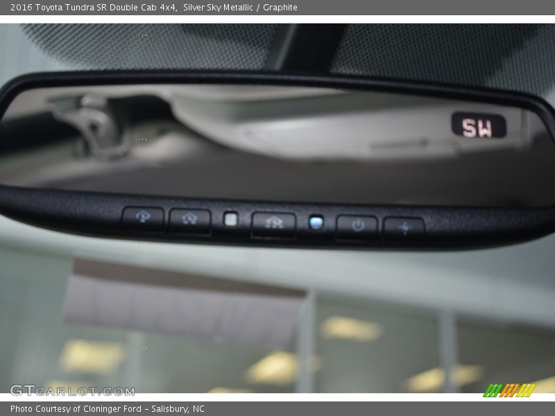 Silver Sky Metallic / Graphite 2016 Toyota Tundra SR Double Cab 4x4