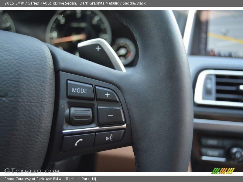 Dark Graphite Metallic / Saddle/Black 2015 BMW 7 Series 740Ld xDrive Sedan
