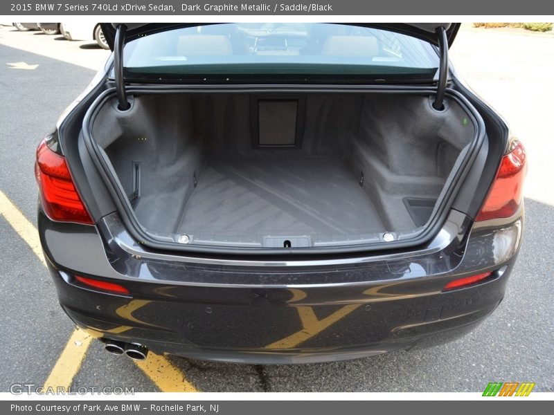 Dark Graphite Metallic / Saddle/Black 2015 BMW 7 Series 740Ld xDrive Sedan