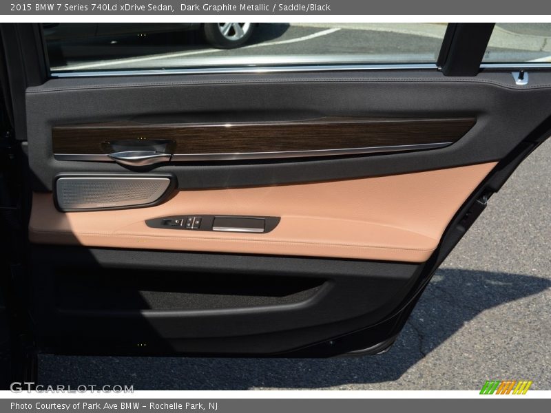Dark Graphite Metallic / Saddle/Black 2015 BMW 7 Series 740Ld xDrive Sedan