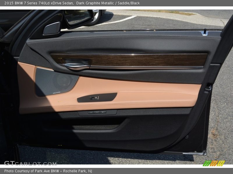 Dark Graphite Metallic / Saddle/Black 2015 BMW 7 Series 740Ld xDrive Sedan