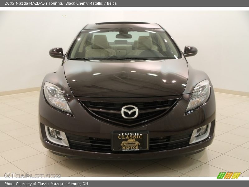 Black Cherry Metallic / Beige 2009 Mazda MAZDA6 i Touring