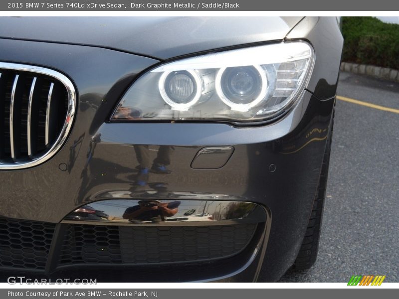 Dark Graphite Metallic / Saddle/Black 2015 BMW 7 Series 740Ld xDrive Sedan