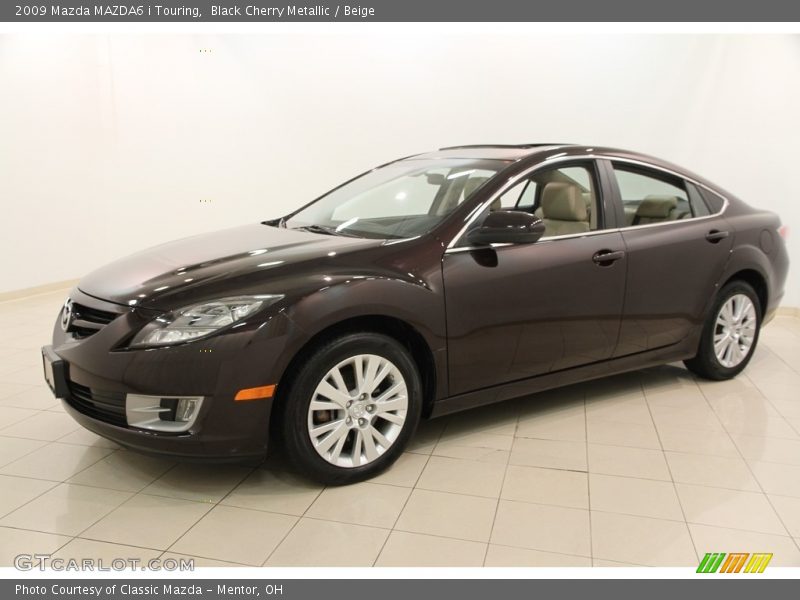 Black Cherry Metallic / Beige 2009 Mazda MAZDA6 i Touring