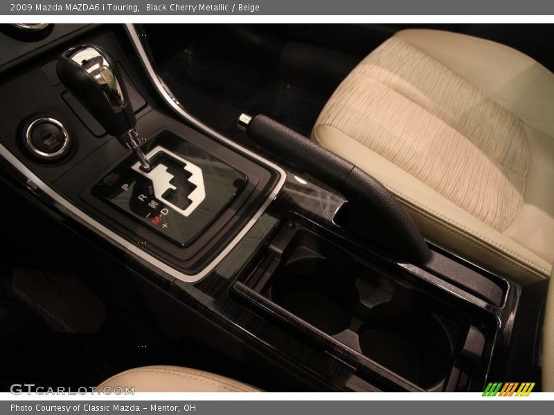 Black Cherry Metallic / Beige 2009 Mazda MAZDA6 i Touring