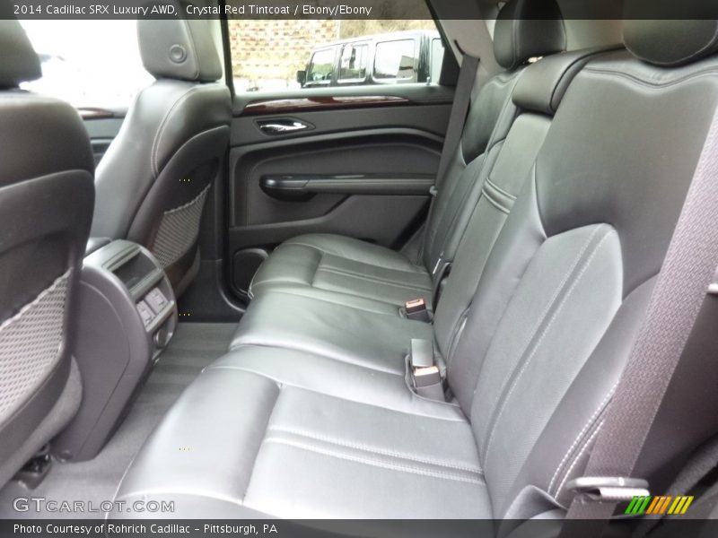 Crystal Red Tintcoat / Ebony/Ebony 2014 Cadillac SRX Luxury AWD