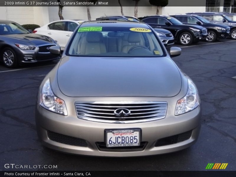 Sahara Sandstone / Wheat 2009 Infiniti G 37 Journey Sedan