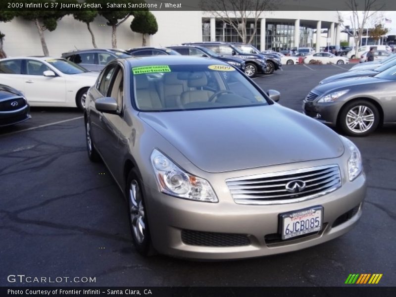 Sahara Sandstone / Wheat 2009 Infiniti G 37 Journey Sedan