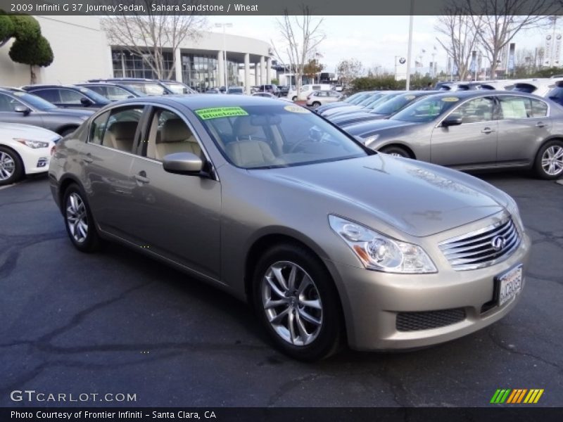Sahara Sandstone / Wheat 2009 Infiniti G 37 Journey Sedan