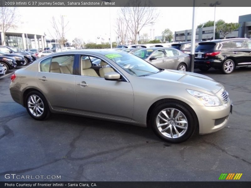 Sahara Sandstone / Wheat 2009 Infiniti G 37 Journey Sedan