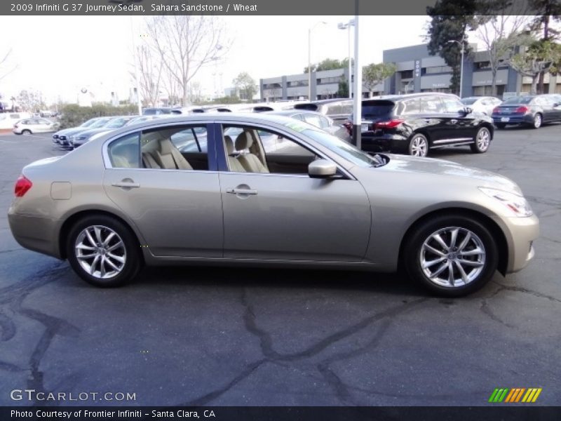 Sahara Sandstone / Wheat 2009 Infiniti G 37 Journey Sedan