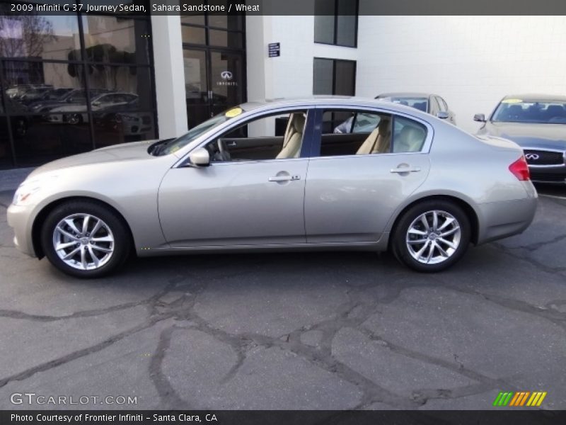 Sahara Sandstone / Wheat 2009 Infiniti G 37 Journey Sedan