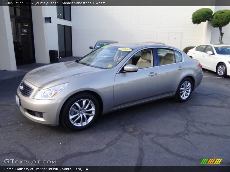 Sahara Sandstone / Wheat 2009 Infiniti G 37 Journey Sedan