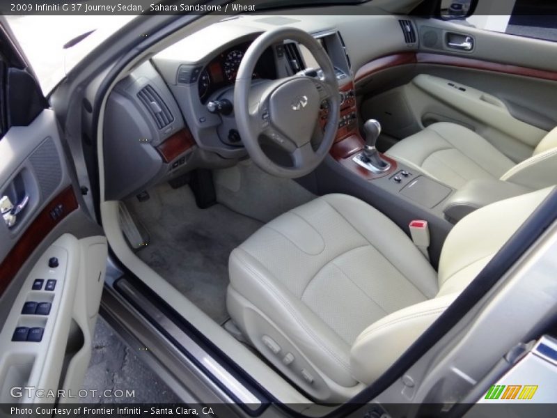 Sahara Sandstone / Wheat 2009 Infiniti G 37 Journey Sedan
