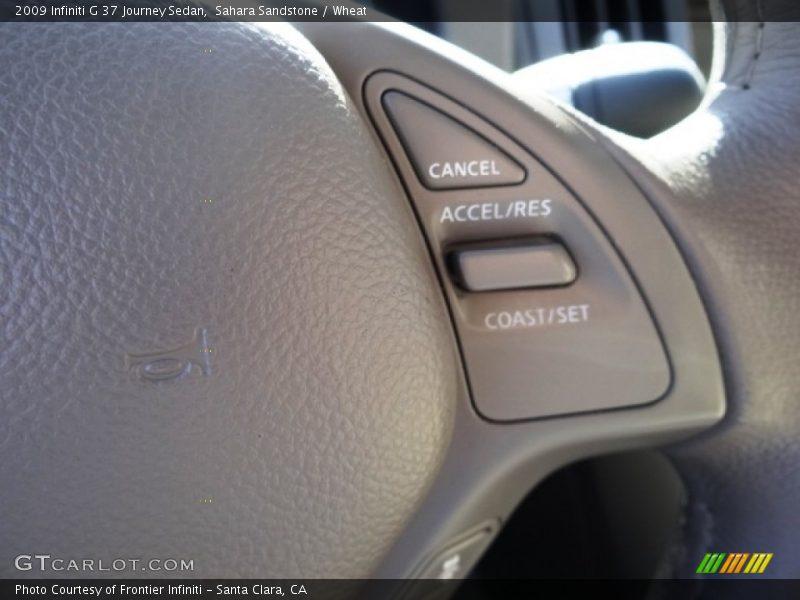 Sahara Sandstone / Wheat 2009 Infiniti G 37 Journey Sedan