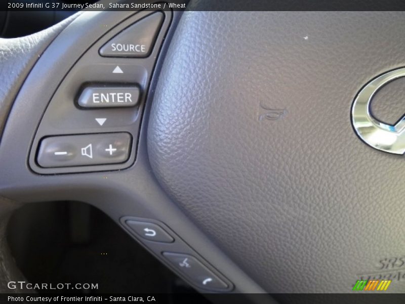 Sahara Sandstone / Wheat 2009 Infiniti G 37 Journey Sedan
