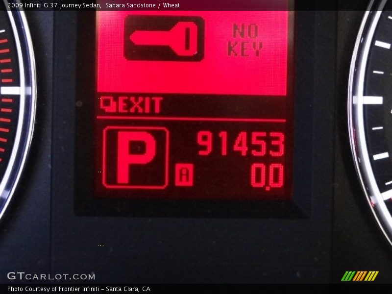 Sahara Sandstone / Wheat 2009 Infiniti G 37 Journey Sedan