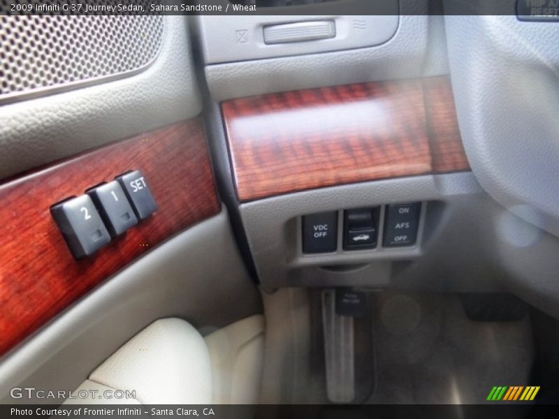 Sahara Sandstone / Wheat 2009 Infiniti G 37 Journey Sedan