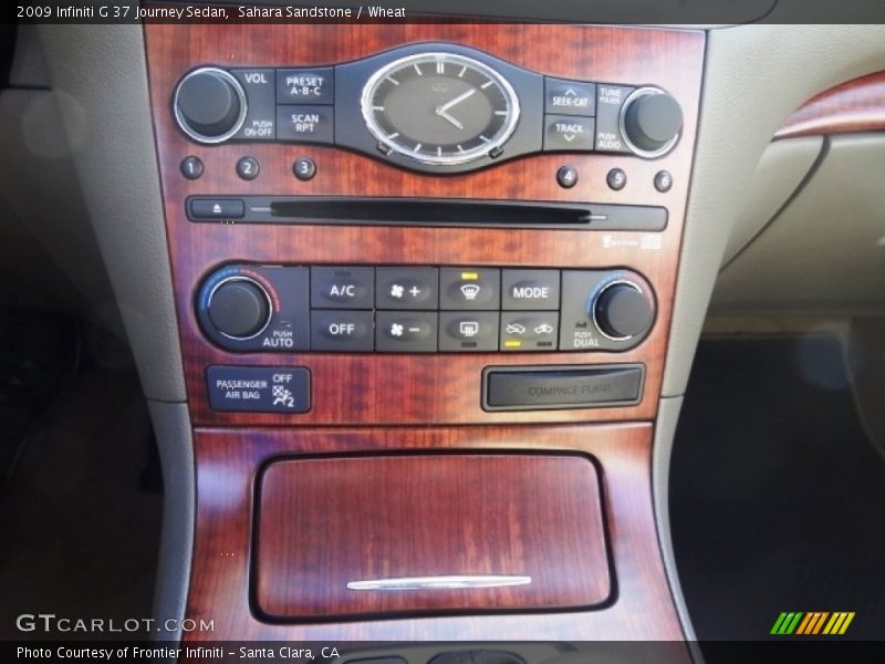 Sahara Sandstone / Wheat 2009 Infiniti G 37 Journey Sedan