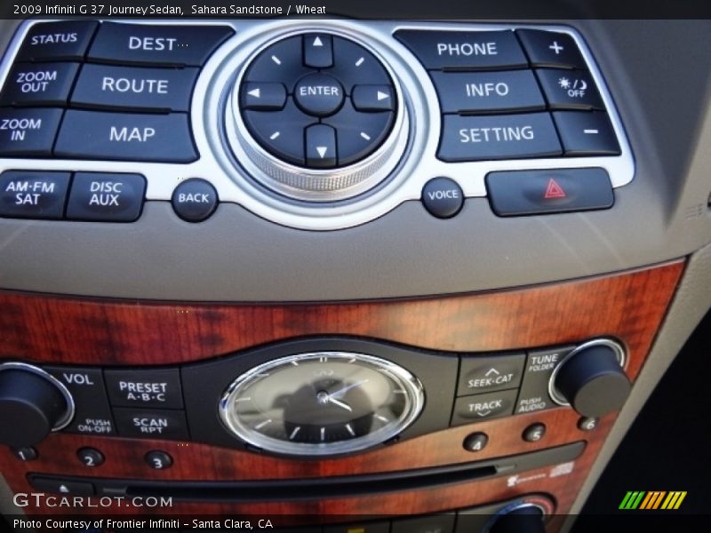 Sahara Sandstone / Wheat 2009 Infiniti G 37 Journey Sedan