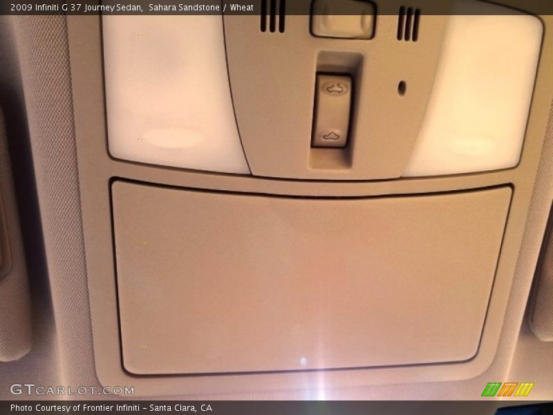 Sahara Sandstone / Wheat 2009 Infiniti G 37 Journey Sedan