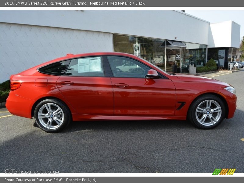 Melbourne Red Metallic / Black 2016 BMW 3 Series 328i xDrive Gran Turismo