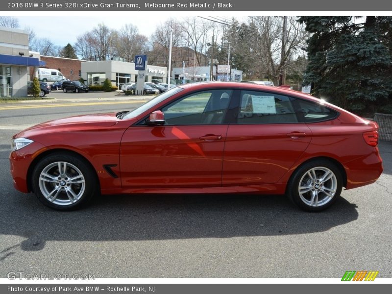 Melbourne Red Metallic / Black 2016 BMW 3 Series 328i xDrive Gran Turismo