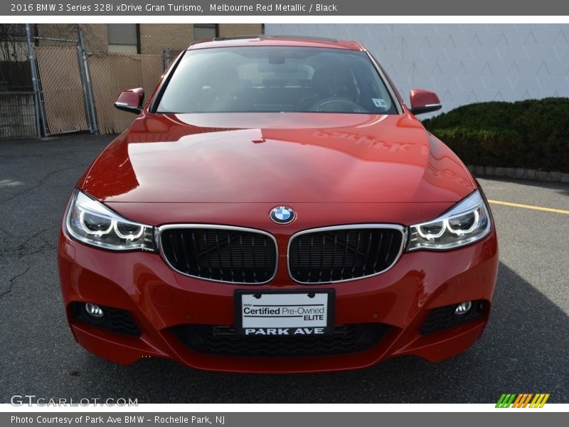 Melbourne Red Metallic / Black 2016 BMW 3 Series 328i xDrive Gran Turismo