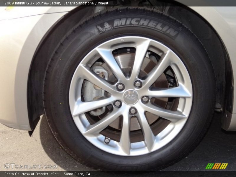 Sahara Sandstone / Wheat 2009 Infiniti G 37 Journey Sedan