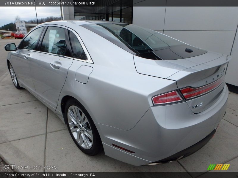 Ingot Silver / Charcoal Black 2014 Lincoln MKZ FWD