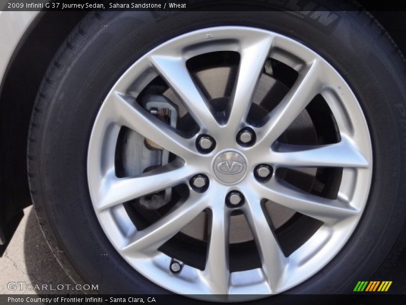 Sahara Sandstone / Wheat 2009 Infiniti G 37 Journey Sedan