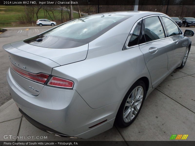 Ingot Silver / Charcoal Black 2014 Lincoln MKZ FWD