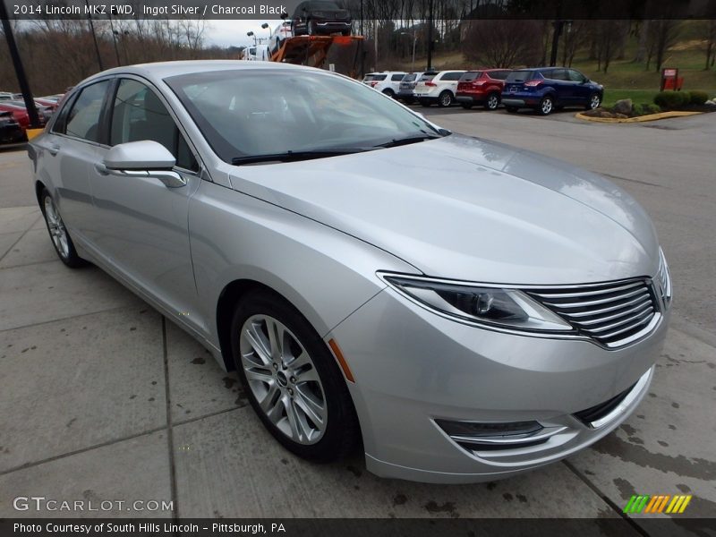 Ingot Silver / Charcoal Black 2014 Lincoln MKZ FWD