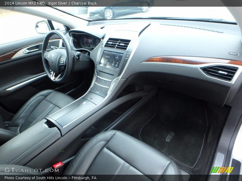 Ingot Silver / Charcoal Black 2014 Lincoln MKZ FWD