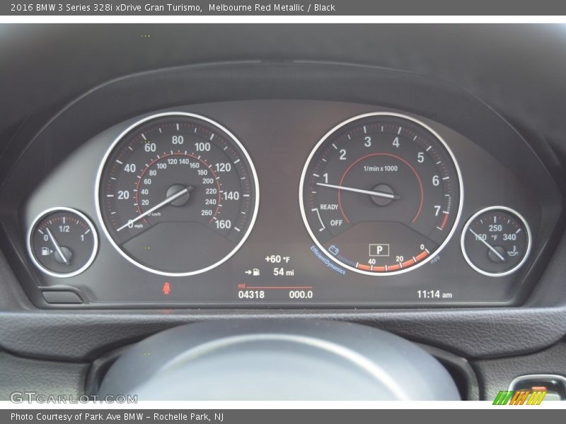 Melbourne Red Metallic / Black 2016 BMW 3 Series 328i xDrive Gran Turismo