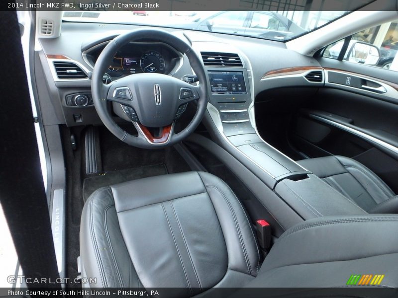 Ingot Silver / Charcoal Black 2014 Lincoln MKZ FWD